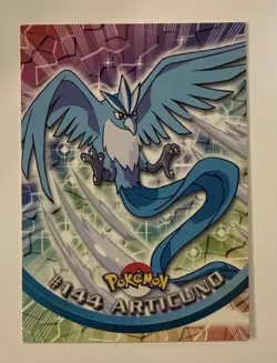 2000 Topps Pokemon TV Animation Edition Series 3 Non Holo #144 Articuno - Image 1