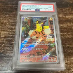 PSA 9 Pokemon Card Detective Pikachu 098/SV-P Nintendo Switch Promo Japanese - Image 1