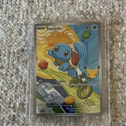 Nintendo Pokemon Squirtle 039 ME Mega Evolution Promo Basic 80HP English - Image 1