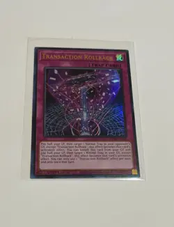 3x Yu-Gi-Oh! Transaction Rollback #RA04-EN105 Ultra Rare 1st Edition (NM) - Image 2