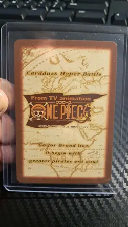 BANDAI One Piece Hyper Battle C300 SANJI GOLD STAMPED SCARCE EARLY CARD - Image 2