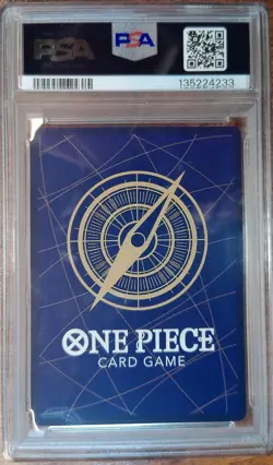 2025 One Piece OP10 Trafalgar Law Secret Rare SEC #119 PSA 10 GEM MINT - Image 2