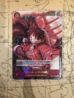 ST01-012 Monkey.D.Luffy Alt Art Character English One Piece TCG NM (From OP05) - Image 1