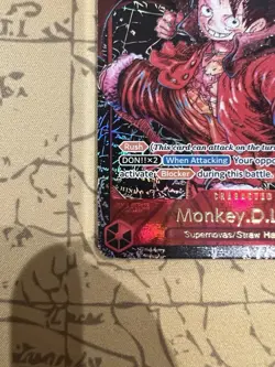 ST01-012 Monkey.D.Luffy Alt Art Character English One Piece TCG NM (From OP05) - Image 5
