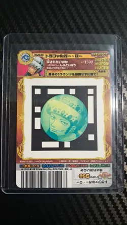 LAW AR Carddass WANTED POSTER ONE PIECE LUFFY CREW VERY RARE BANDAI SET - Image 2