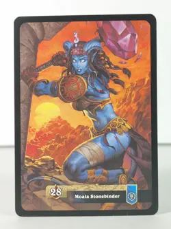 Moala Stonebinder - Fires of Outland - 5/246 - NM - Uncommon - B - Image 1