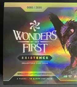 Wonders Of The First Dragon Box OPENED - 85/2699 Limited Foil EMPTY Box only - Image 3