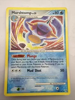 Marshtomp - 67/147 - Uncommon - Supreme Victors - 2009 - Pokemon Card - LP - Image 1