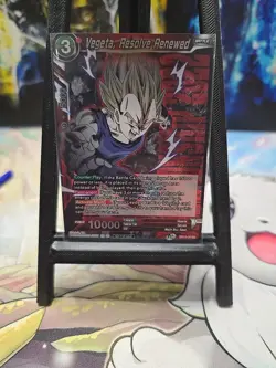 Vegeta, Resolve Renewed EX13-04 CHAMP GOLD - Dragon Ball Super Card Game - Image 1