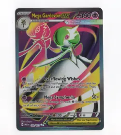 Mega Gardevoir ex 159/132 Me01: Mega Evolution Holo Pokemon Card TCG - Image 1