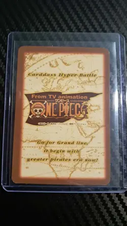 BANDAI One Piece Hyper Battle C185 USOPP GOLD STAMPED SCARCE EARLY CARD VINTAGE - Image 2