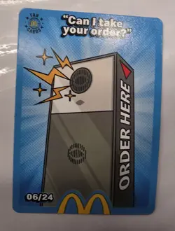 Mcdonalds Cards Can I Take Your Order Card 06/24 Unredeemed - Image 1