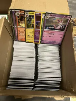 Pokemon TCG English Bulk Cards 800+ Common/uncommon/holo Mixed set - Image 1