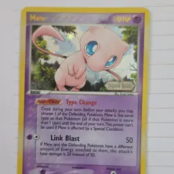 Pokemon Mew Legend Maker 10/92 Reverse Holo Rare 70HP Basic Card English - Image 1