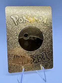 Mewtwo V Ultra Rare Gold Foil Fan Art Display Card 030/078 NM/M - Image 2