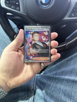 Pokemon TCG Team Rocket's Giovanni 238/182 Destined Rivals Holo Card - Image 1