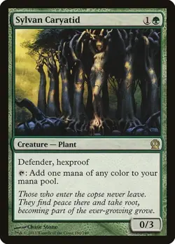 Sylvan Caryatid - Foil Theros HP MTG - Image 1