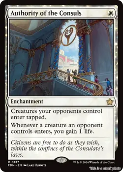 Authority of the Consuls [FDN - 137] - NM [] TCG MTG - Image 1