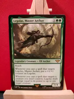 Legolas, Master Archer - The Lord of the Rings (LTR) - Rare - NM - MTG - Image 1