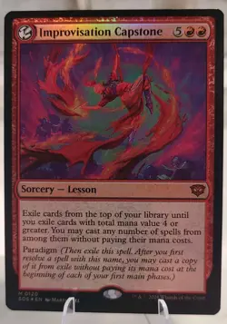 Improvisation Capstone #120 (Foil) (NM) Secrets of Strixhaven SOS Magic MTG - Image 1