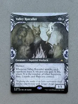 Valley Rotcaller (Showcase) #313 Bloomburrow BLB Regular Rare MTG Magic - NM - Image 1