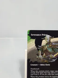 Severance Priest #369 Borderless TDM Tarkir Dragonstorm MTG - Image 2