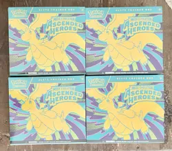 Pokemon Ascended Heroes Elite Trainer Box ETB Sealed | Lot Of 4 - Image 1