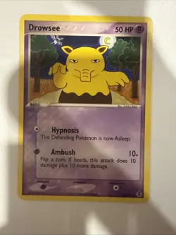 Pokemon Drowsee 32/112 FireRed & LeafGreen Regular NM - Image 1