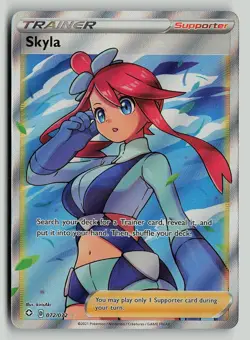 Skyla (Full Art) - Shining Fates (SHF) 072/072 Pokemon - Image 1