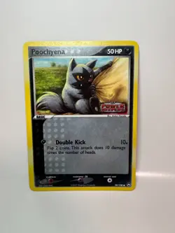 Poochyena 58/108 Reverse Holo Pokemon Ex Power Keepers VLP - Image 1