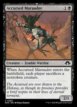 Accursed Marauder - Modern Horizons 3 Commander - MTG - Image 1