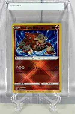 🔥Pokemon Astral Radiance 🔥RADIANT🔥 HEATRAN Shiny #027/189🤯🤯 - Image 1