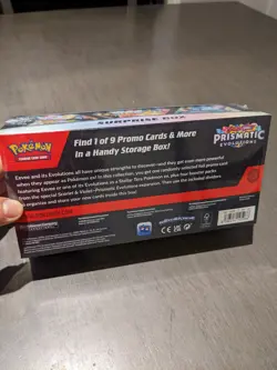 Pokemon TCG Scarlet & Violet (1x) Prismatic Evolutions Surprise Box - NEW SEALED - Image 4