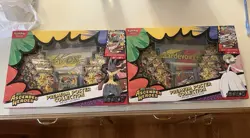 Pokemon TCG Ascended Heroes Poster 2 Boxes Mega Lucario & Mega Gardevoir - Image 1