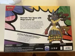 Pokemon TCG Ascended Heroes Poster 2 Boxes Mega Lucario & Mega Gardevoir - Image 5