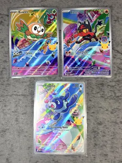 Pokemon First Partner Illustration Collection Series 1 Alola Gen 7 Starters - H - Image 1
