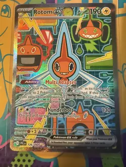 Pokemon TCG Rotom EX 126/094 SIR Phantasmal Flames NM/Mint Condition ENGLISH! - Image 1