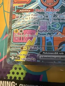 Pokemon TCG Rotom EX 126/094 SIR Phantasmal Flames NM/Mint Condition ENGLISH! - Image 3