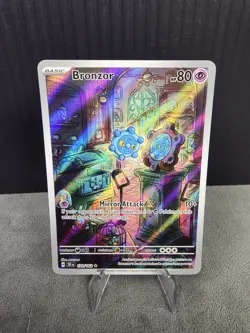 Bronzor 170/162 Temporal Forces Illustration Rare Pokemon TCG NM English 🔥 - Image 1