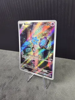 Bronzor 170/162 Temporal Forces Illustration Rare Pokemon TCG NM English 🔥 - Image 2