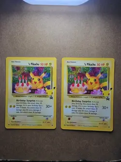 🎂Birthday Pikachu 24/25 Celebrations Holo NM/MINT Pokemon 25th Anniversary ⚡🎂 - Image 3