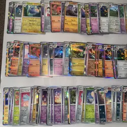 Pokemon TCG Paldean Fates Bulk Lot Reverse Holos Holos Common Uncommon Rare - Image 2