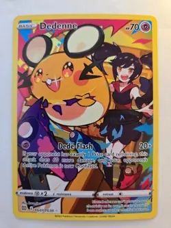 Dedenne TG07/TG30 Holo Brilliant Stars Trainer Gallery NM/M Pokemon - Image 1