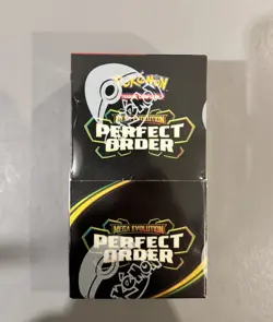 Pokemon TCG Mega Evolution: Perfect Order Half Booster Box (18 Packs) – Sealed - Image 1