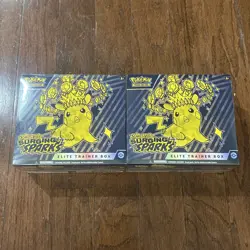 Lot of 2 Pokemon TCG: Surging Sparks Elite Trainer Box (ETB) Free Shipping - Image 1