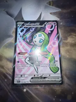 Pokemon TCG Meloetta EX Full Art Scarlet Violet Black Bolt 159/086 - Image 1