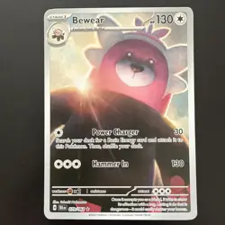 Pokemon TCG Shrouded Fable Bewear Illustration Rare 079/064 - Image 1