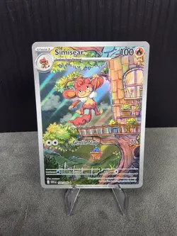 Simisear 100/086 SV: White Flare Illustration Rare Pokemon TCG NM English 🔥 - Image 1
