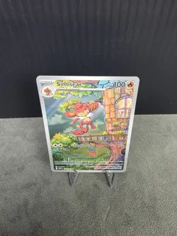 Simisear 100/086 SV: White Flare Illustration Rare Pokemon TCG NM English 🔥 - Image 4