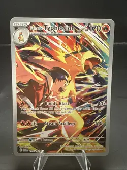 Pokemon Ethan's Typhlosion 190/182 Holo Illustration Rare Destined Rivals - Image 2